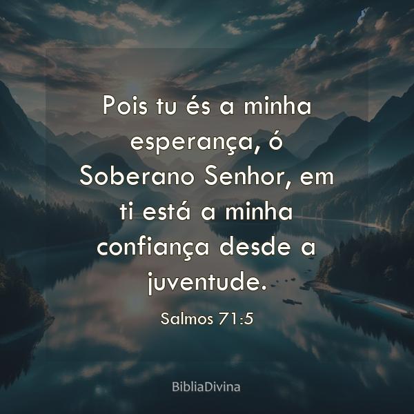 Salmos 71:5