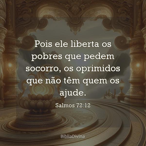 Salmos 72:12