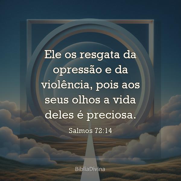 Salmos 72:14