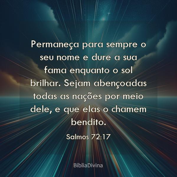 Salmos 72:17