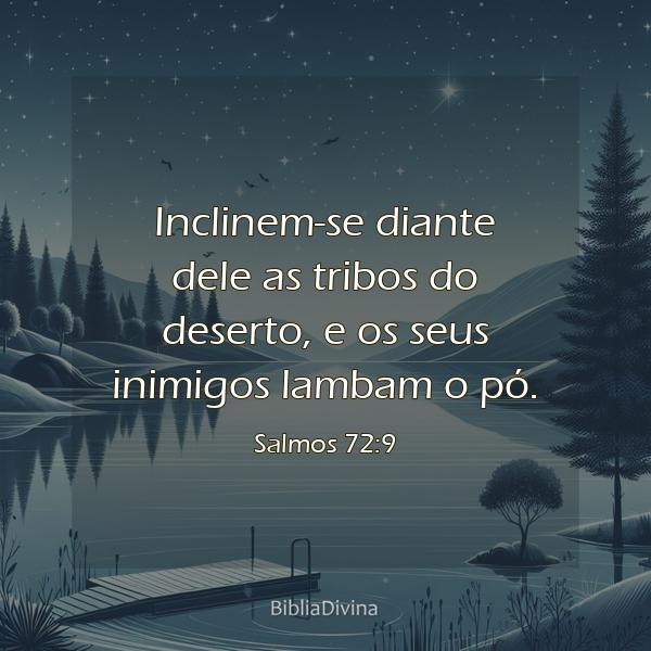 Salmos 72:9