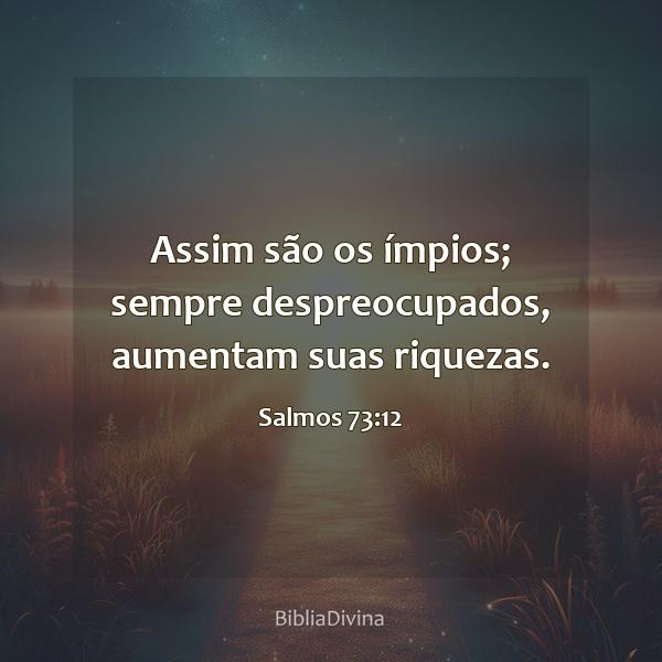 Salmos 73:12