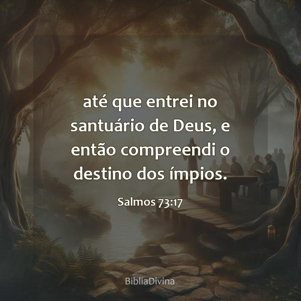 Salmos 73:17