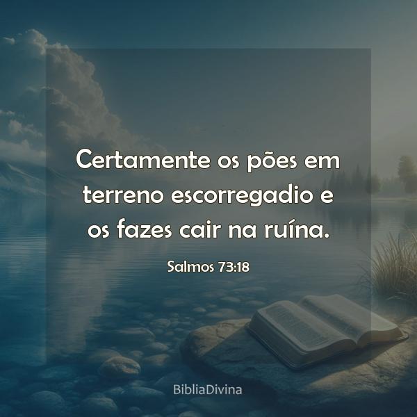 Salmos 73:18