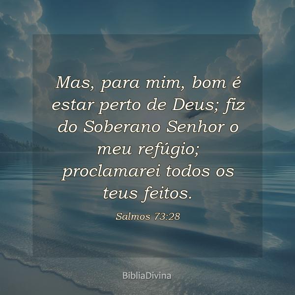 Salmos 73:28