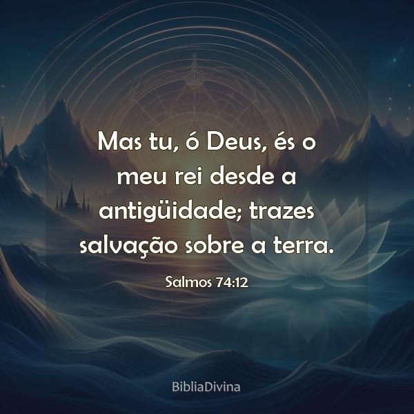 Salmos 74:12