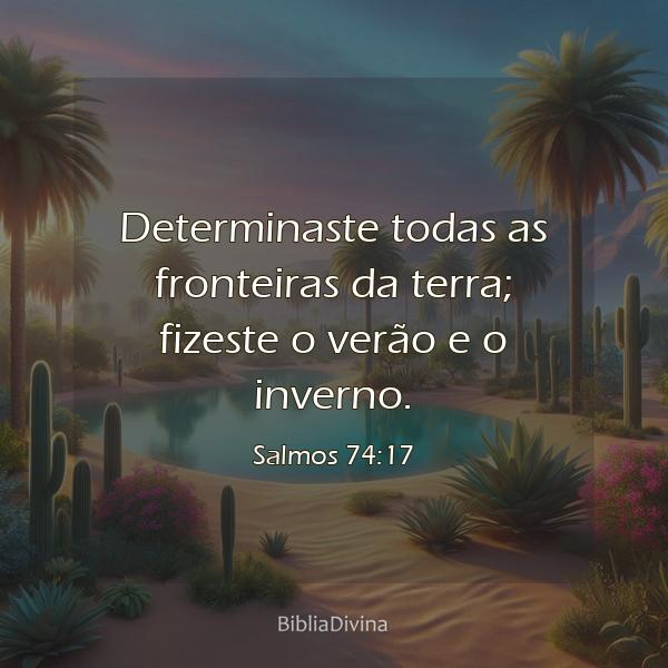 Salmos 74:17