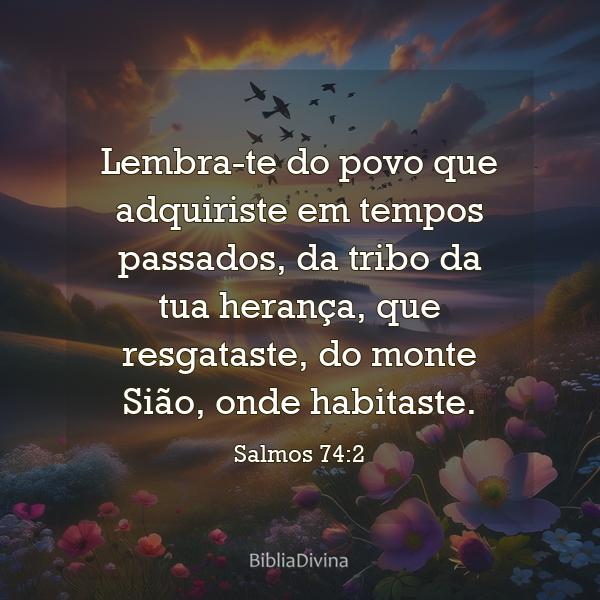 Salmos 74:2