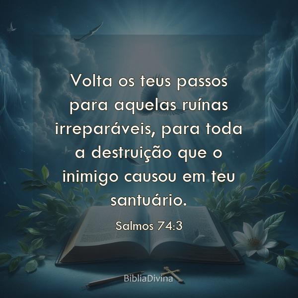 Salmos 74:3