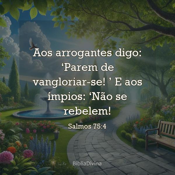 Salmos 75:4