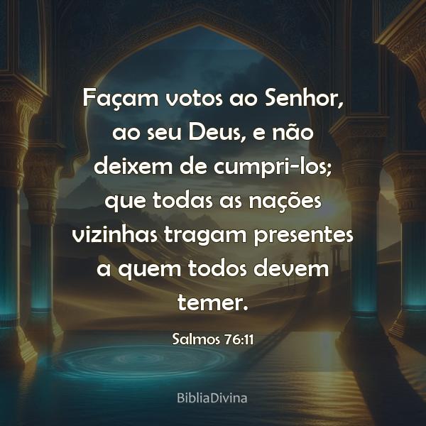 Salmos 76:11