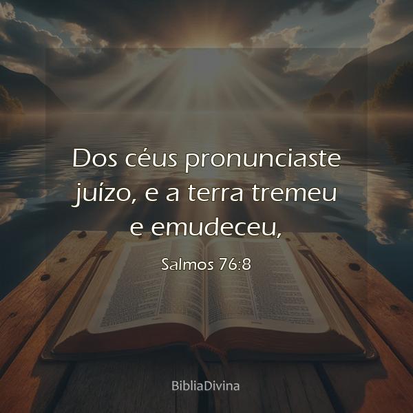 Salmos 76:8