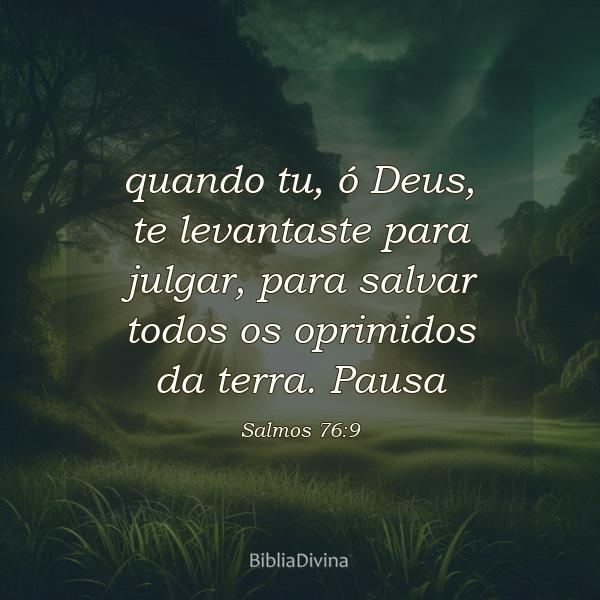 Salmos 76:9