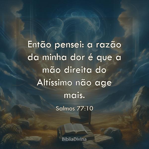 Salmos 77:10