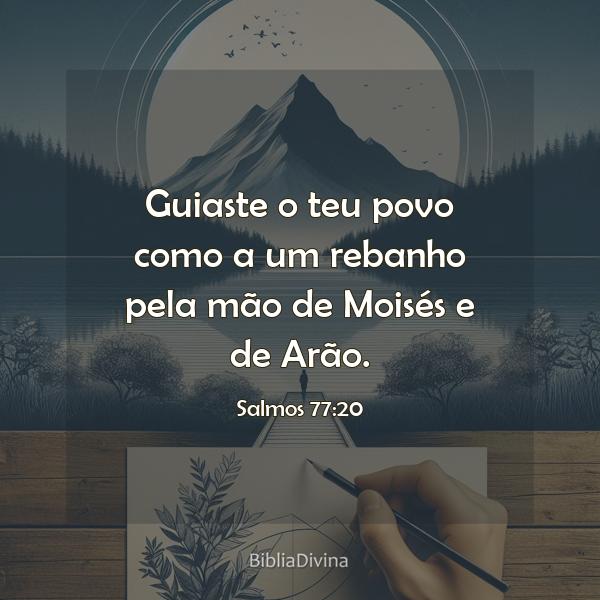 Salmos 77:20