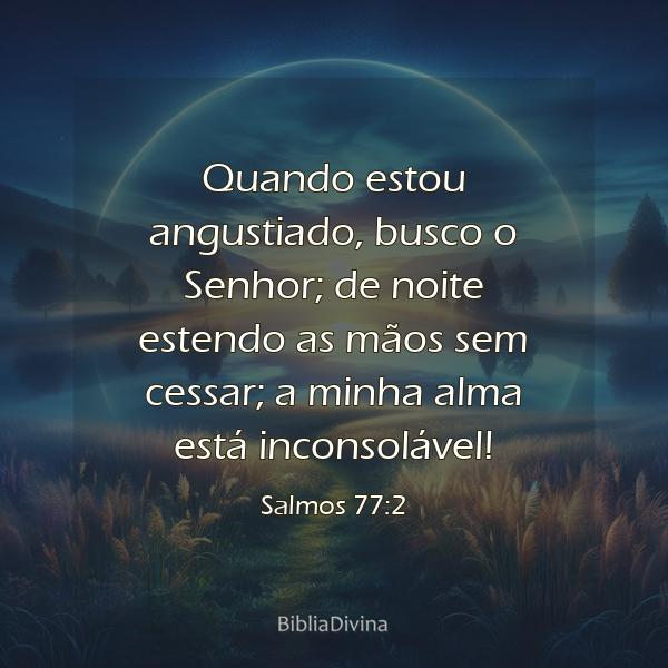 Salmos 77:2