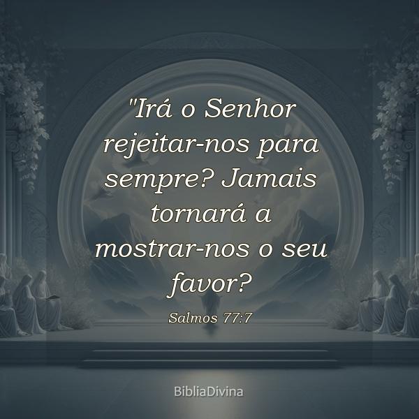 Salmos 77:7