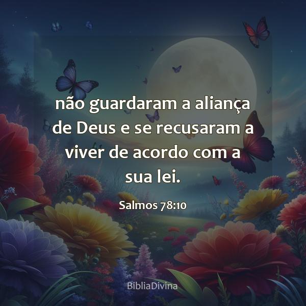 Salmos 78:10