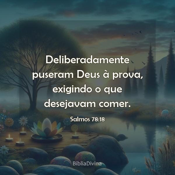 Salmos 78:18