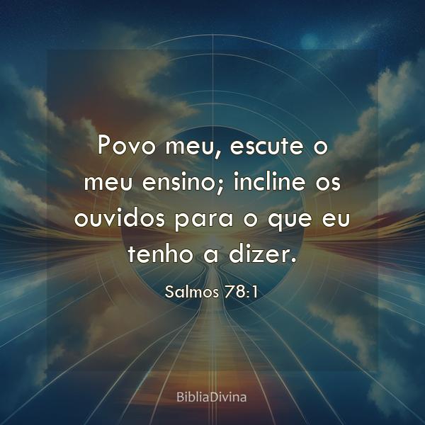 Salmos 78:1