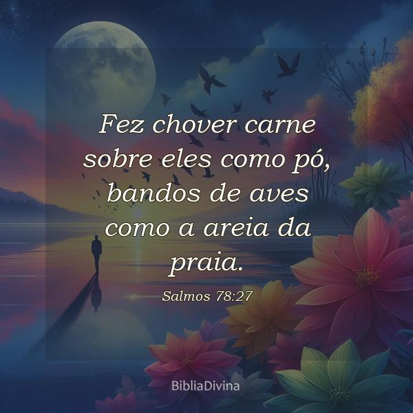 Salmos 78:27