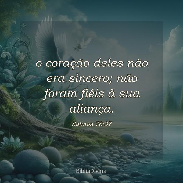 Salmos 78:37