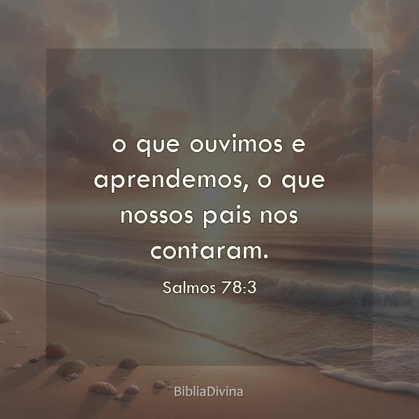 Salmos 78:3