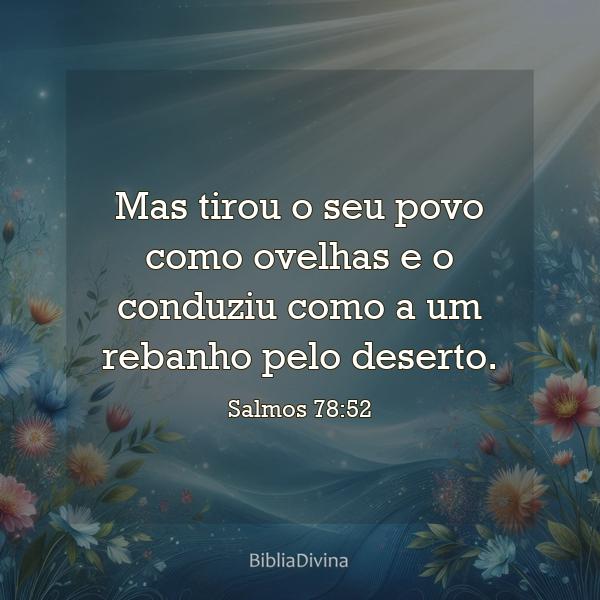 Salmos 78:52