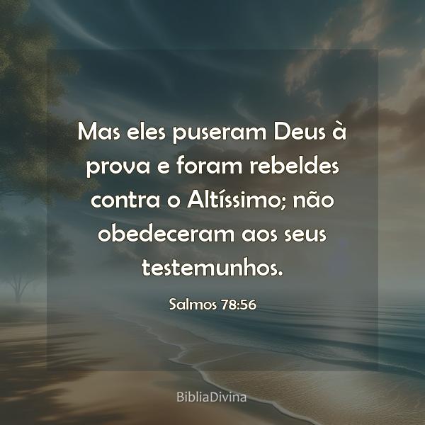 Salmos 78:56