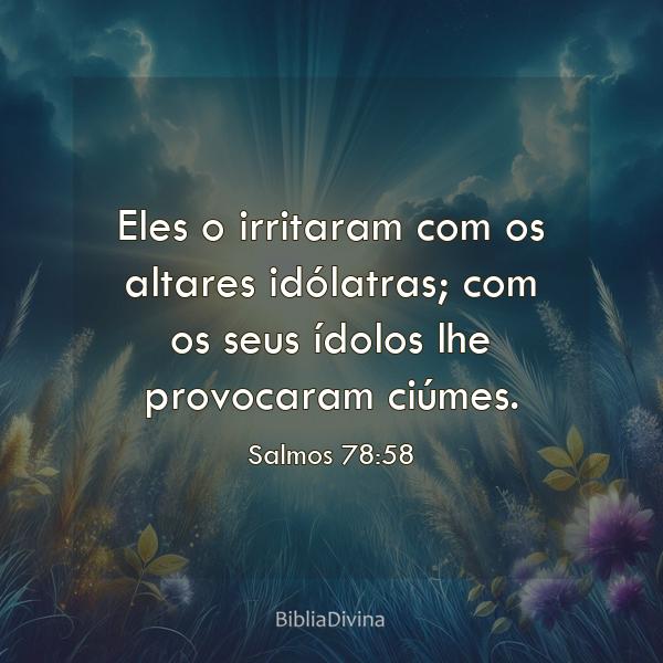 Salmos 78:58