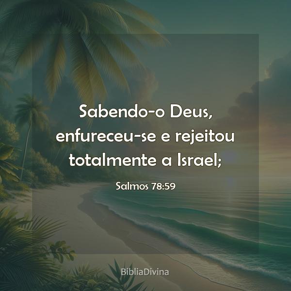 Salmos 78:59