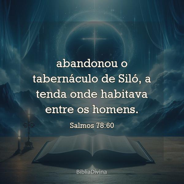 Salmos 78:60