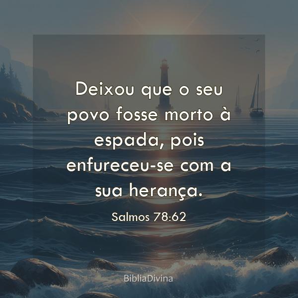 Salmos 78:62