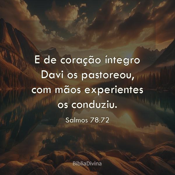 Salmos 78:72