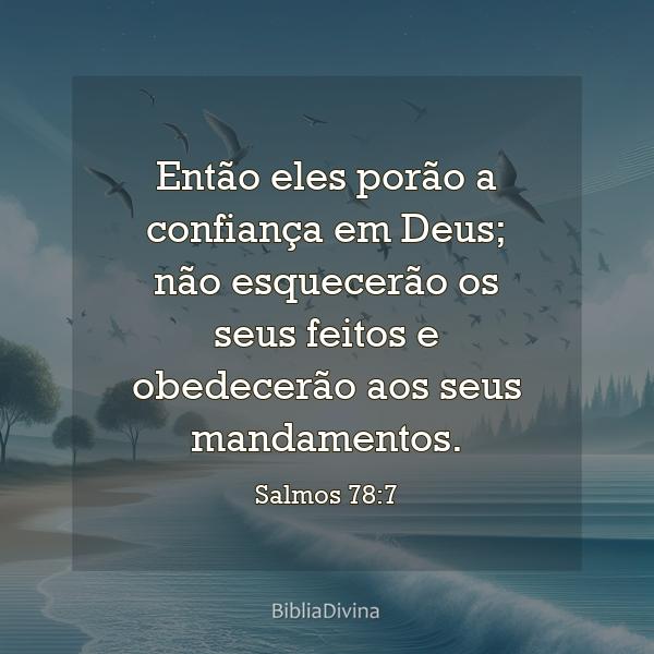 Salmos 78:7