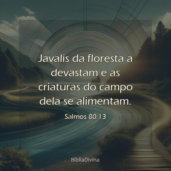 Salmos 80:13