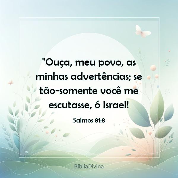 Salmos 81:8