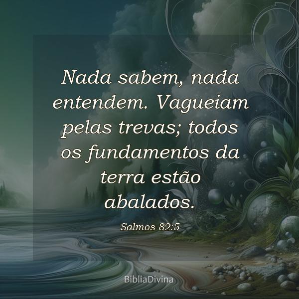 Salmos 82:5