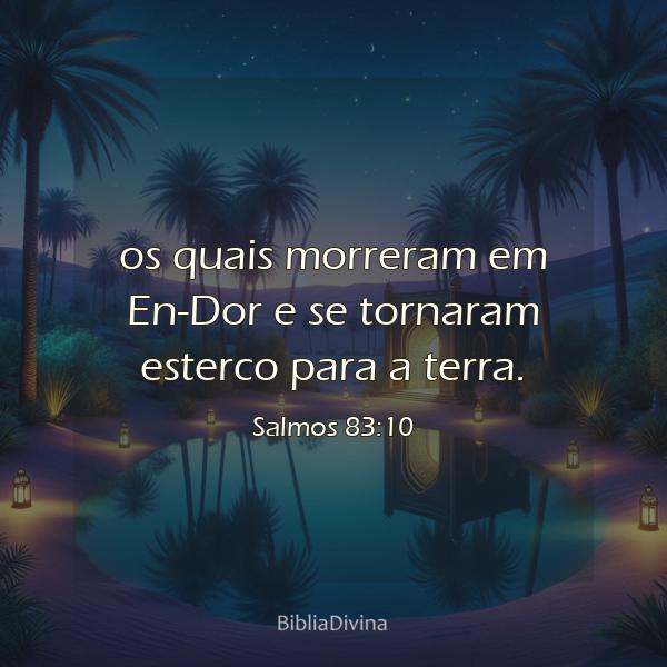 Salmos 83:10