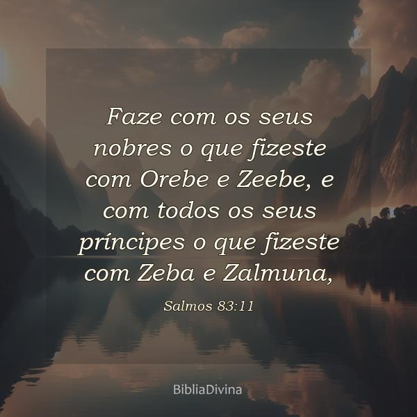 Salmos 83:11