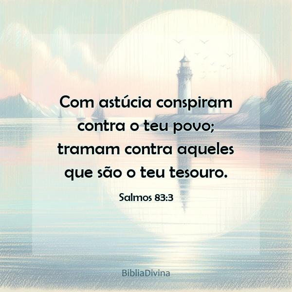 Salmos 83:3