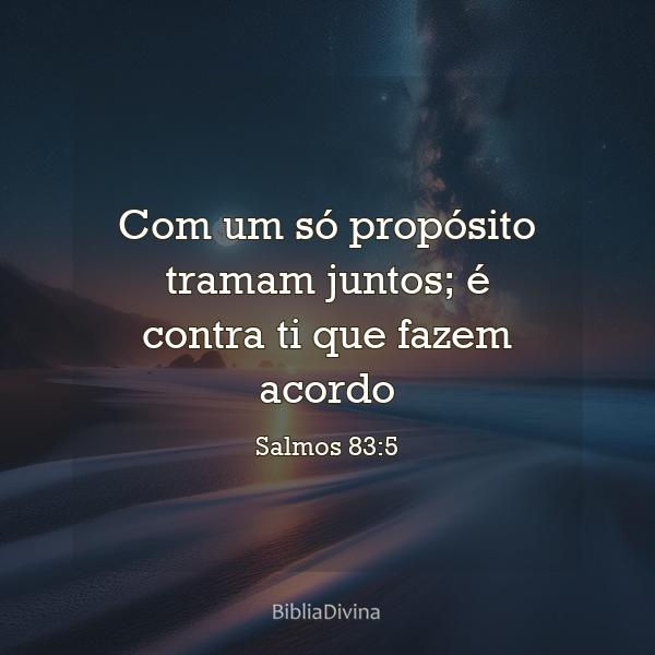 Salmos 83:5