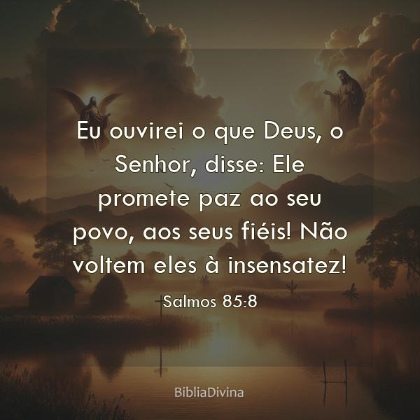 Salmos 85:8