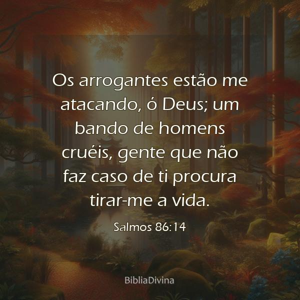 Salmos 86:14