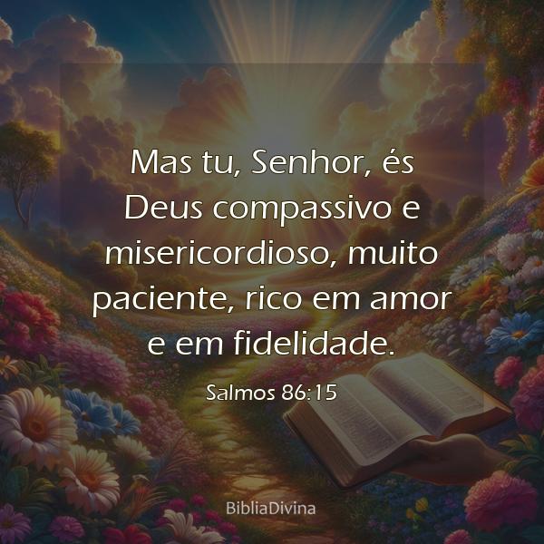 Salmos 86:15