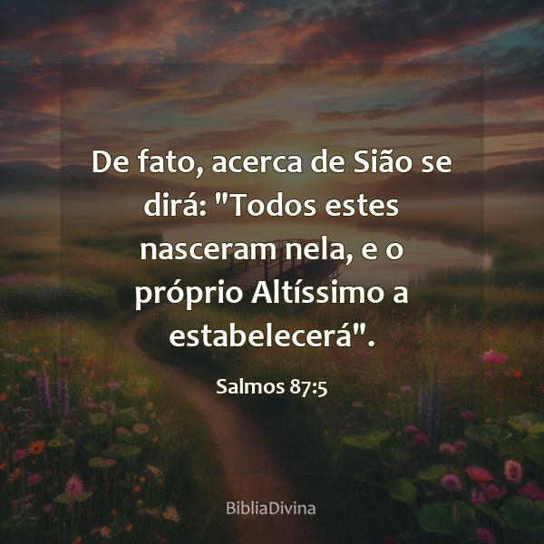 Salmos 87:5