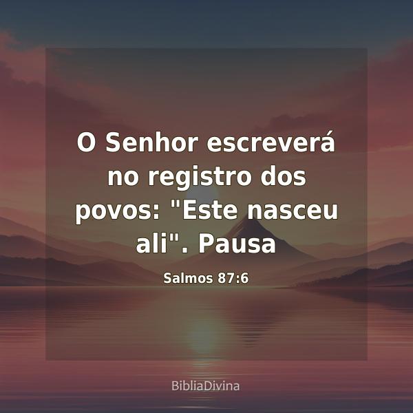 Salmos 87:6