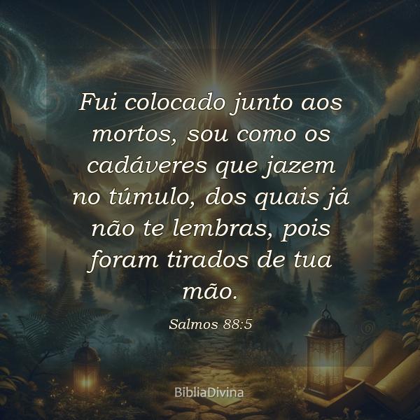 Salmos 88:5