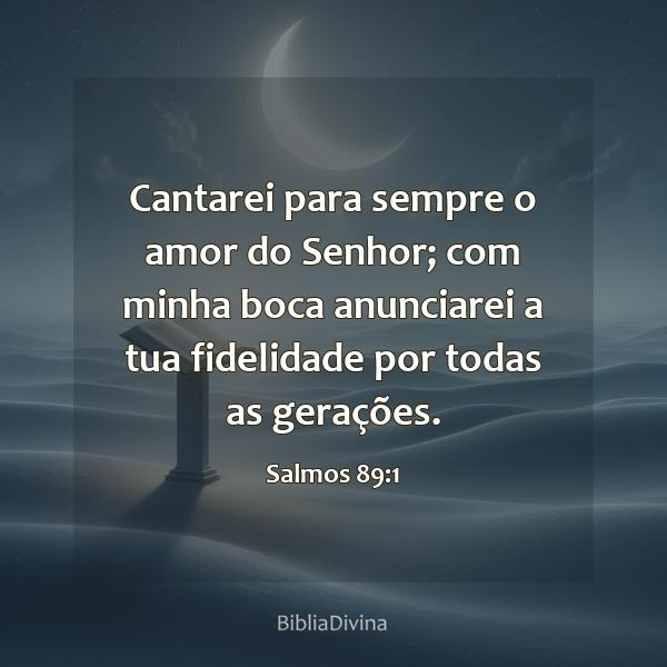 Salmos 89:1