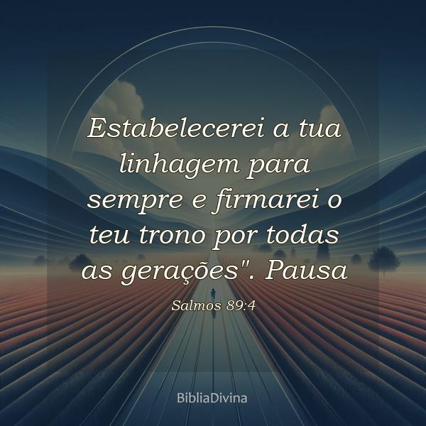 Salmos 89:4